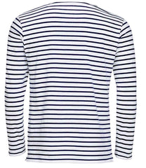 01402 White/Navy Back