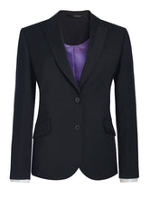 Brook Taverner Novara Jacket | Charcoal Pinstripe