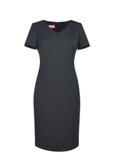 Brook Taverner Corinthia Dress | Mid Grey
