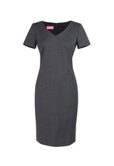 Brook Taverner Corinthia Dress | Mid Grey