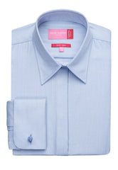 Brook Taverner Villeta Blouse | White Herringbone