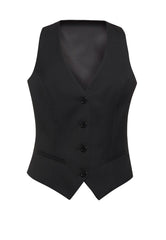 Brook Taverner Waldorf Waistcoat | Black