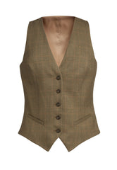 Brook Taverner Olivia Waistcoat | Navy Check
