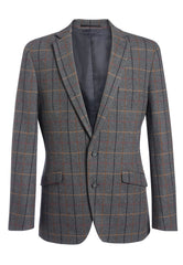 Brook Taverner Quebec Tweed Jacket | Grey/Brown