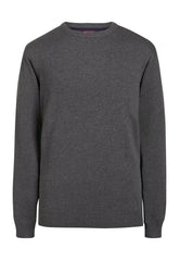 Brook Taverner Jackson Crew Neck Jumper | Charcoal