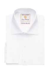 Brook Taverner Chester Shirt | White Poplin