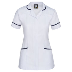 Florence Classic Tunic | White-Navy