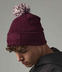 BB443 Burgundy/Off White Model