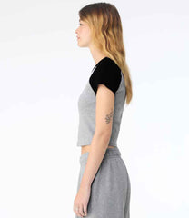 BL1201 Athletic Heather/Black Model