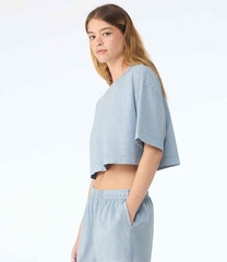 BL6882 Washed Denim Model