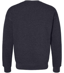 CV3945 Heather Navy Back