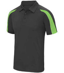 JC043 Charcoal/Lime Green Front