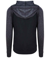 JC057 Black/Black Slate Melange Back