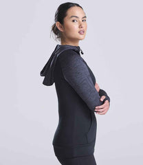 JC058 Black/Black Slate Melange Model