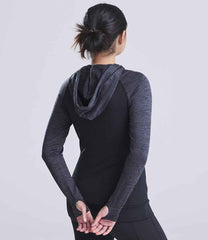 JC058 Black/Black Slate Melange Model