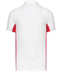 KB232 White/Red Back