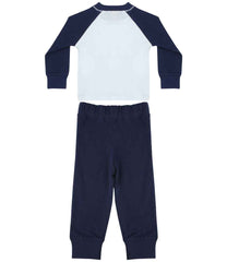 LW71T Navy/White Back