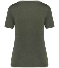 NS316 Washed Organic Khaki Back
