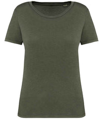 NS316 Washed Organic Khaki Front