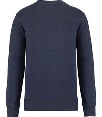 NS410 Recycled Navy Heather Back