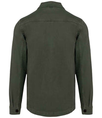 NS610 Washed Organic Khaki Back