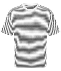 PR020 Black/White Stripe Front