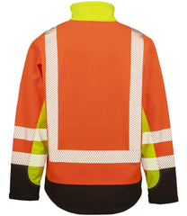 RS506 Fluorescent Yellow/Orange/Black Back