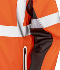 RS507 Fluorescent Orange/Black Detail