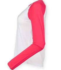 SK271 White/Hot Pink Left