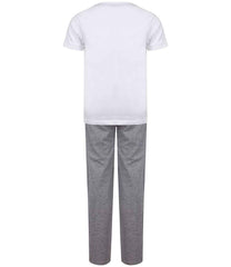 TC59 White/Heather Grey Back