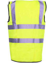 WR001 Fluorescent Yellow Back