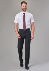Brook Taverner Aldwych Trouser | Mid Grey
