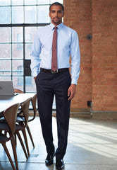 Brook Taverner Aldwych Trouser | Mid Grey