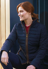 Brook Taverner Alma Premium Quilted Jacket | Olive