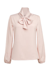 Brook Taverner Andria Blouse | Nude