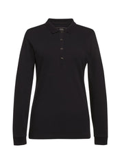 Brook Taverner Anna Premium Cotton Polo | Black