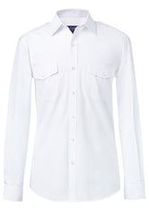 Brook Taverner Ares Pilot Shirt | White