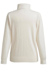 Brook Taverner Athens Rollneck Jumper | Navy