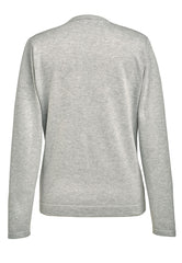 Brook Taverner Atlanta V-neck Jumper | Navy