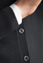 Brook Taverner Augusta V-neck Cardigan | Silver