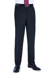 Brook Taverner Avalino Trouser | Mid Blue