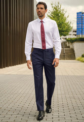 Brook Taverner Avalino Trouser | Navy