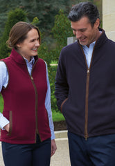 Brook Taverner Cincinnati Premium Fleece Gilet | Gunmetal