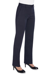 Brook Taverner Bianca Trouser | Navy P/Dot