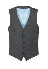 Brook Taverner Busso Waistcoat | Navy Check