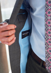 Brook Taverner Cassino Jacket | Navy Check