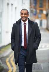 Brook Taverner Chicago Raincoat | Navy