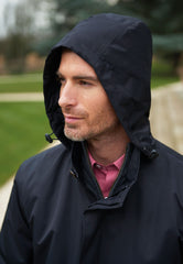 Brook Taverner Chicago Raincoat | Navy