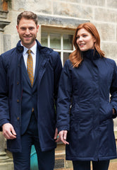 Brook Taverner Washington Raincoat | Navy
