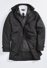 Brook Taverner Chicago Raincoat | Navy